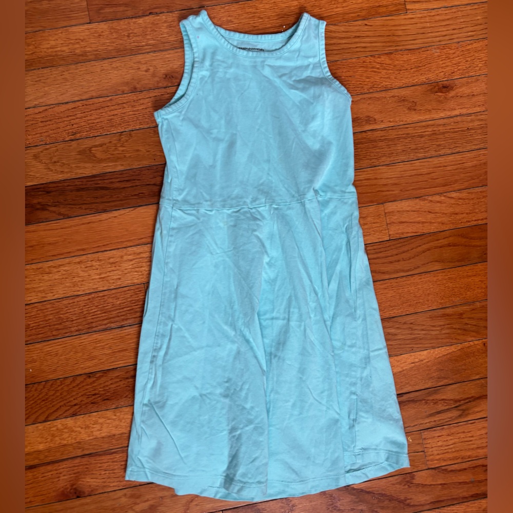 Kids Sleeveless Light Blue Dress